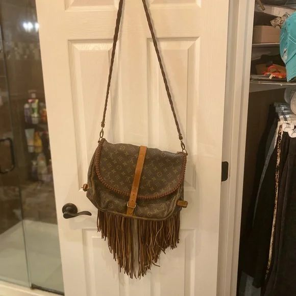 Upcycled Vintage Boho Bag - Picture 10 of 12